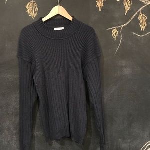 🌸 Preswick & Moore Sweater L NWOT Navy 1D2